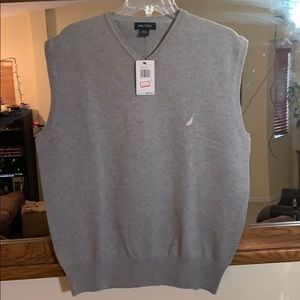 Nautical pullover sweater vest